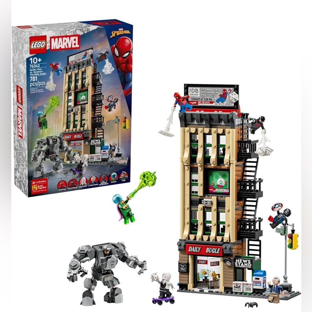 LEGO Marvel Spider-Man vs. Mysterio: The Daily Bugle 76342 - FACTORY SEALED